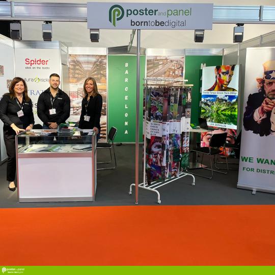 Poster and Panel at FESPA 2023
