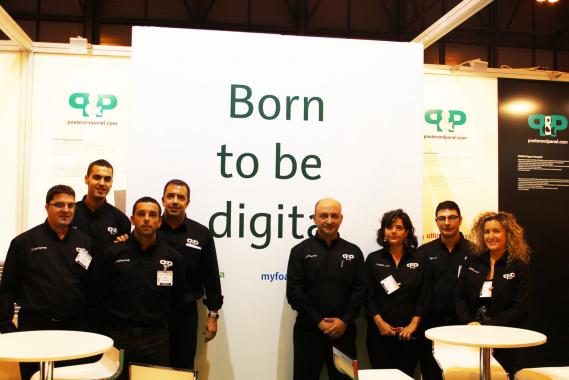 Poster&Panel team in ViscomSign 2012.