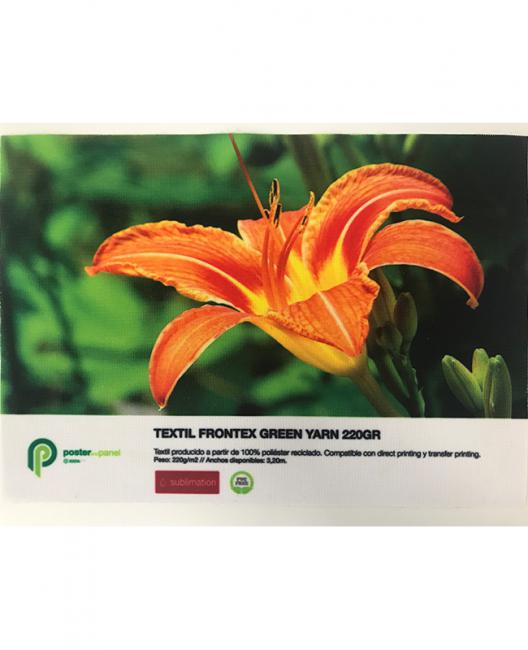 Textil Display Frontlit Green Yarn 220gr